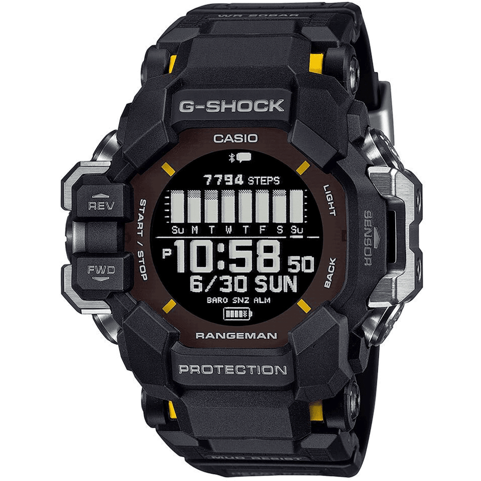 Casio G-Shock Men's RANGEMAN Tough Solar Multisport GPS Watch