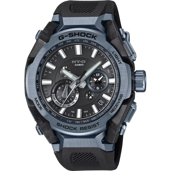Casio G-Shock Premium Bluetooth® Carbon & Steel Solar Watch
