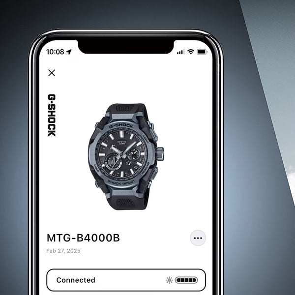 Casio G-Shock Premium Bluetooth® Carbon & Steel Solar Watch