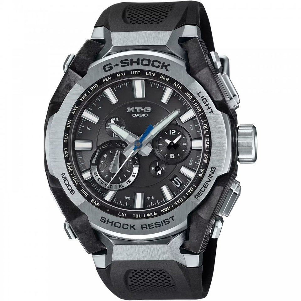 Casio G-Shock Premium Bluetooth® & Solar Watch With Carbon & Steel Build