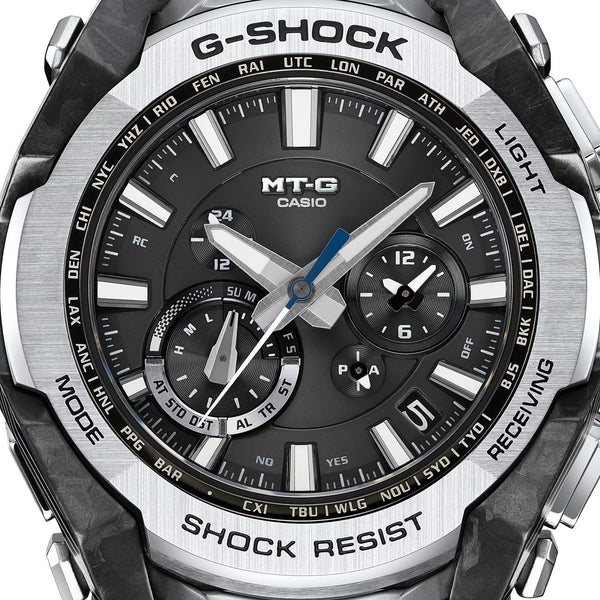 Casio G-Shock Premium Bluetooth® & Solar Watch With Carbon & Steel Build