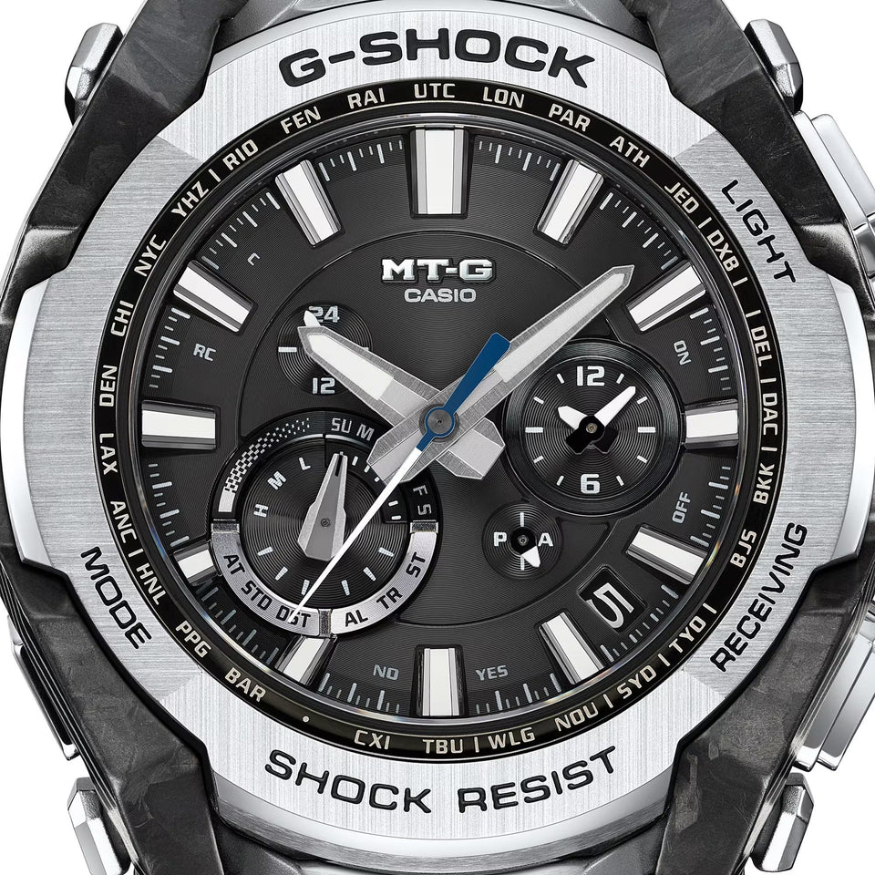 Casio G-Shock Premium Bluetooth® & Solar Watch With Carbon & Steel Build
