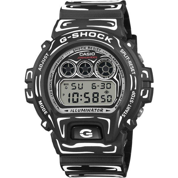 Casio G-Shock The Joshua Vides Collaboration 50mm Monochrome Watch