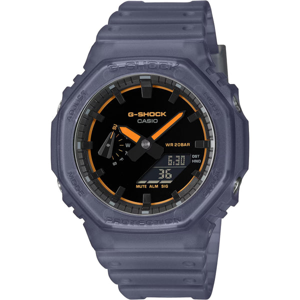 Casio G-Shock Transparent Strap 45mm Grey Watch