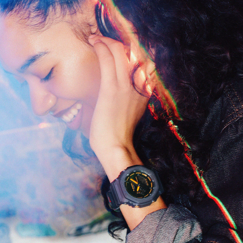 Casio G-Shock Transparent Strap 45mm Grey Watch