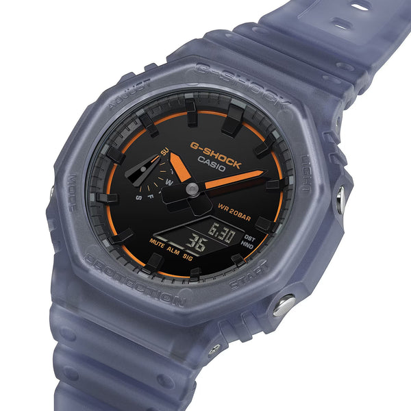 Casio G-Shock Transparent Strap 45mm Grey Watch