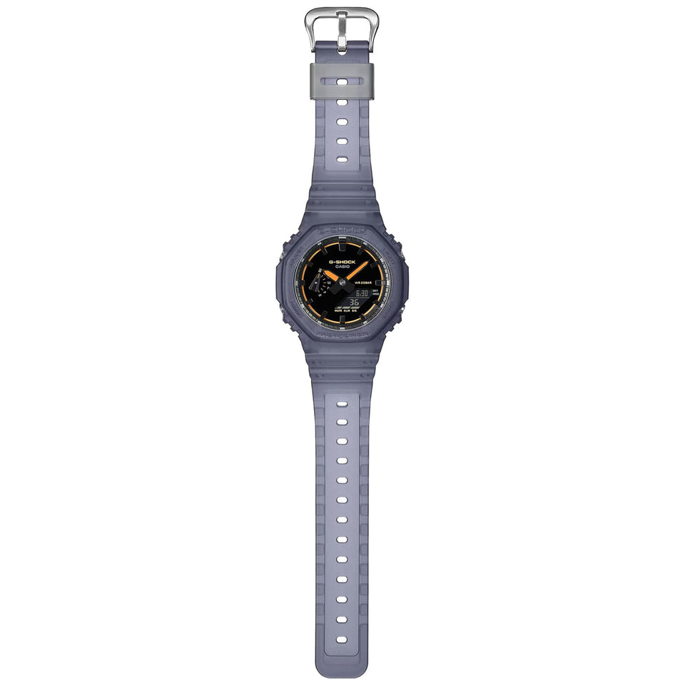 Casio G-Shock Transparent Strap 45mm Grey Watch