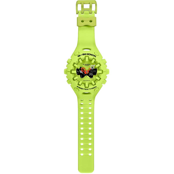 Casio G-Shock Wild Neon Yellow 'CoolEyes' 58mm Digital Watch