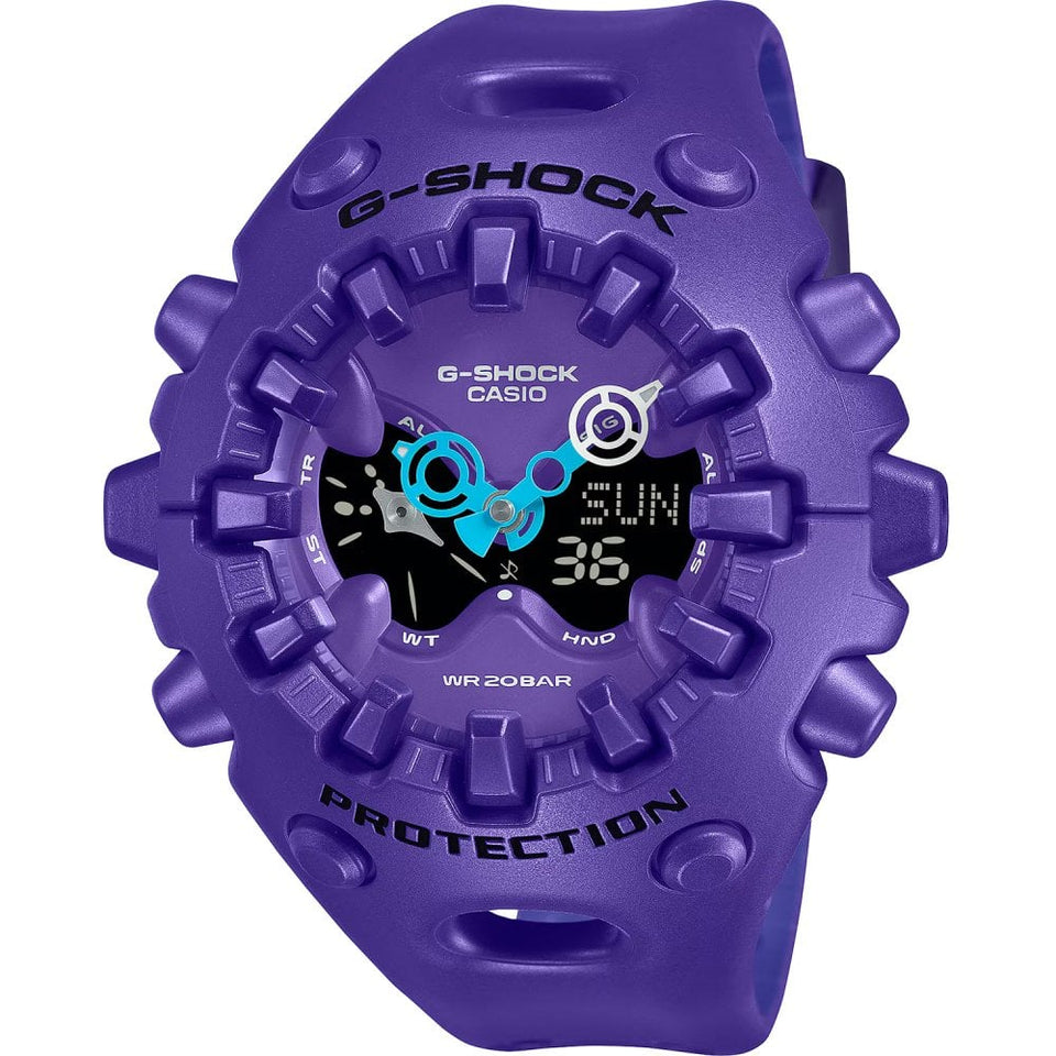 Casio G-Shock Wild Purple 'CoolEyes' 58mm Digital Watch