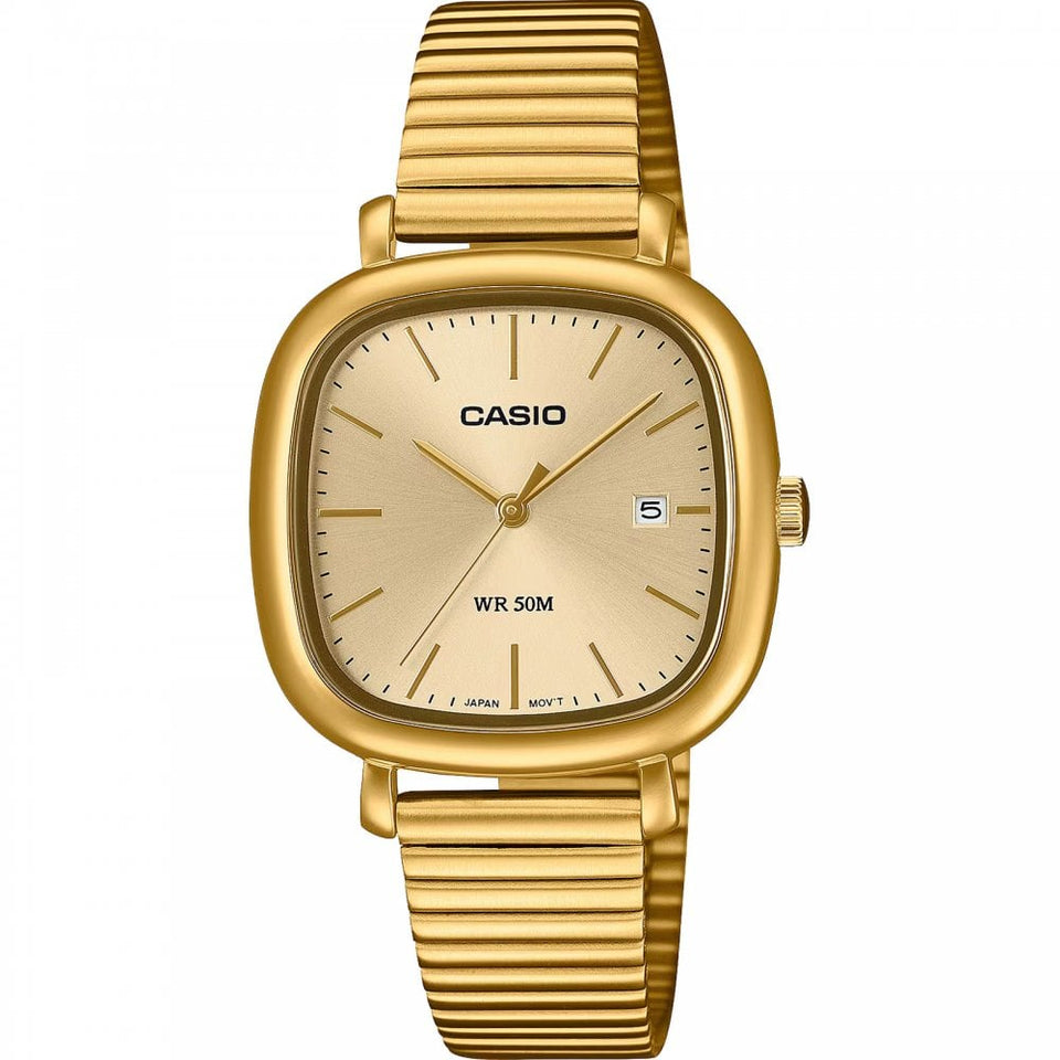 Casio Ladies Gold Tone 30mm Standard Quartz Watch