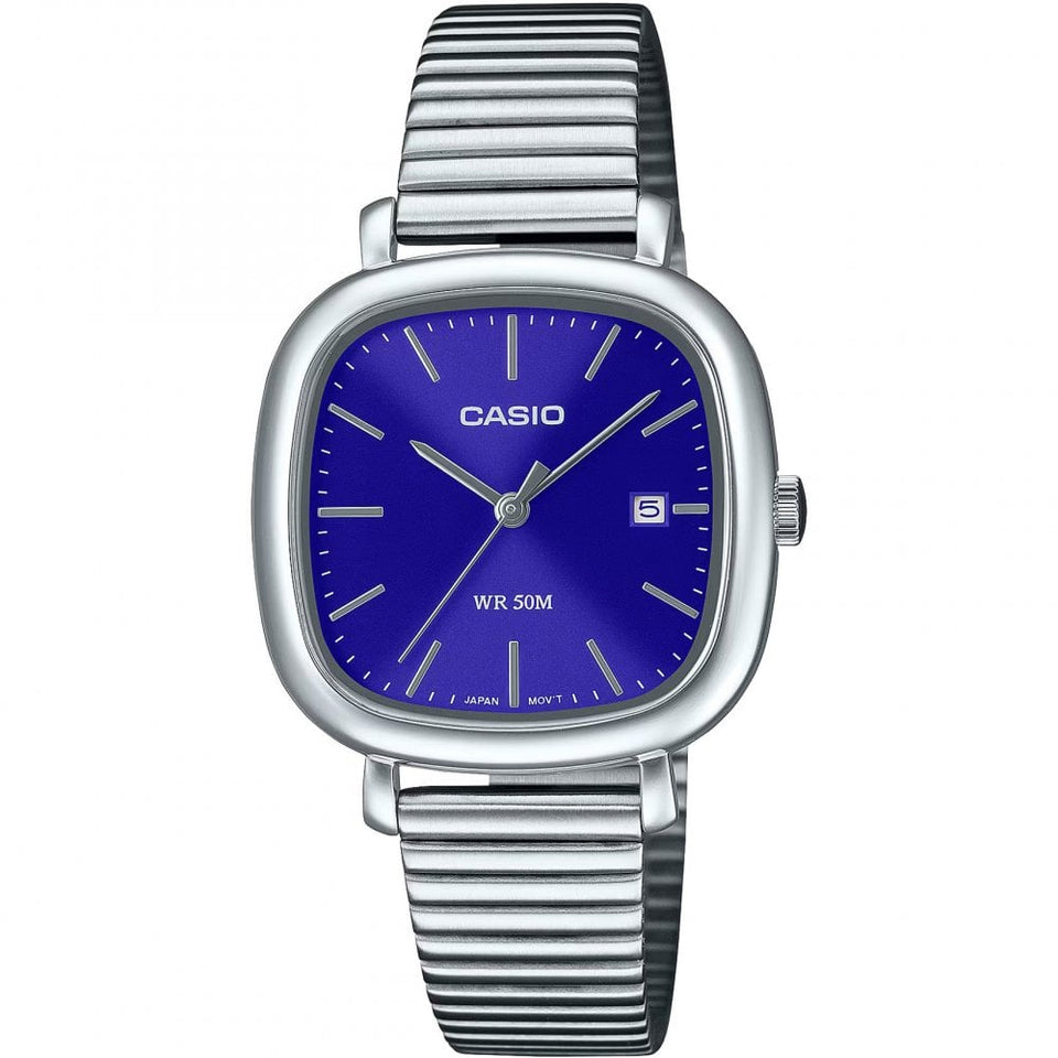 Casio Ladies Standard Quartz 30mm Blue Dial Watch