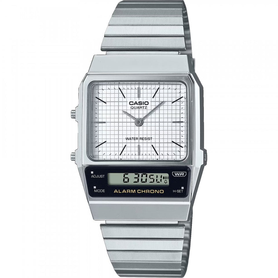 Casio Vintage 1980s AQ-450 Reboot Digi-Analog Watch