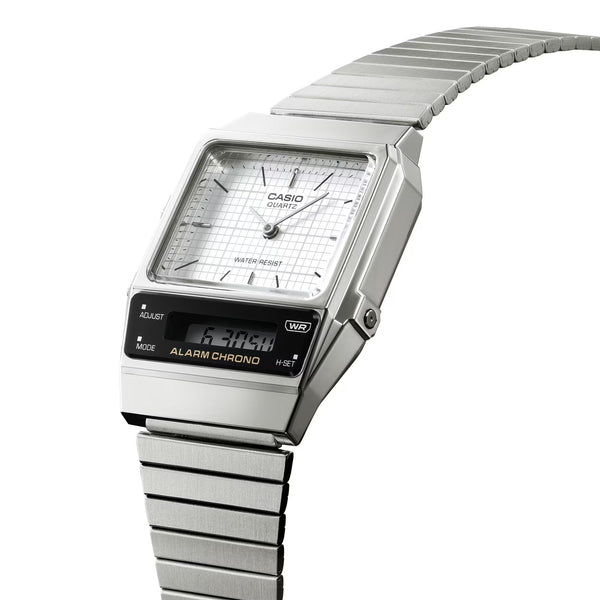 Casio Vintage 1980s AQ-450 Reboot Digi-Analog Watch
