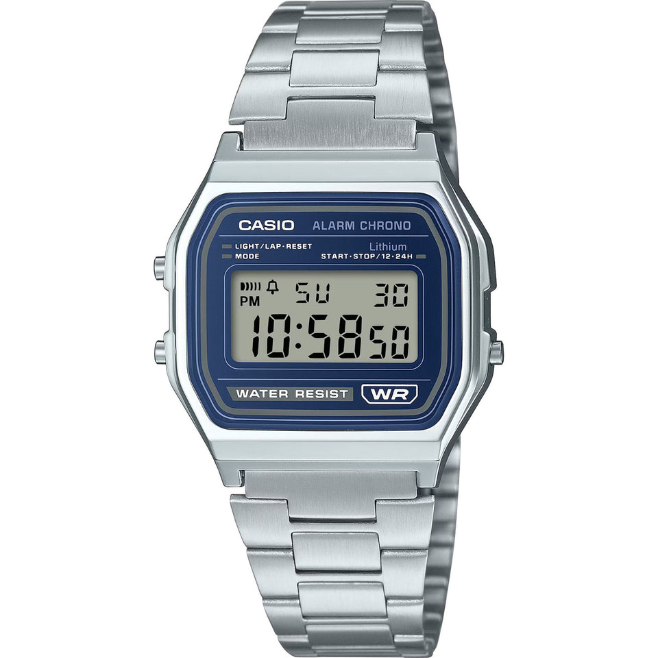 Casio Vintage Iconic Blue Dial 3mm Digital Watch