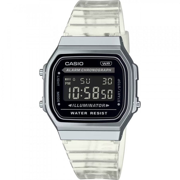 Casio Vintage Ladies Translucent Digital Alarm Chronograph Watch