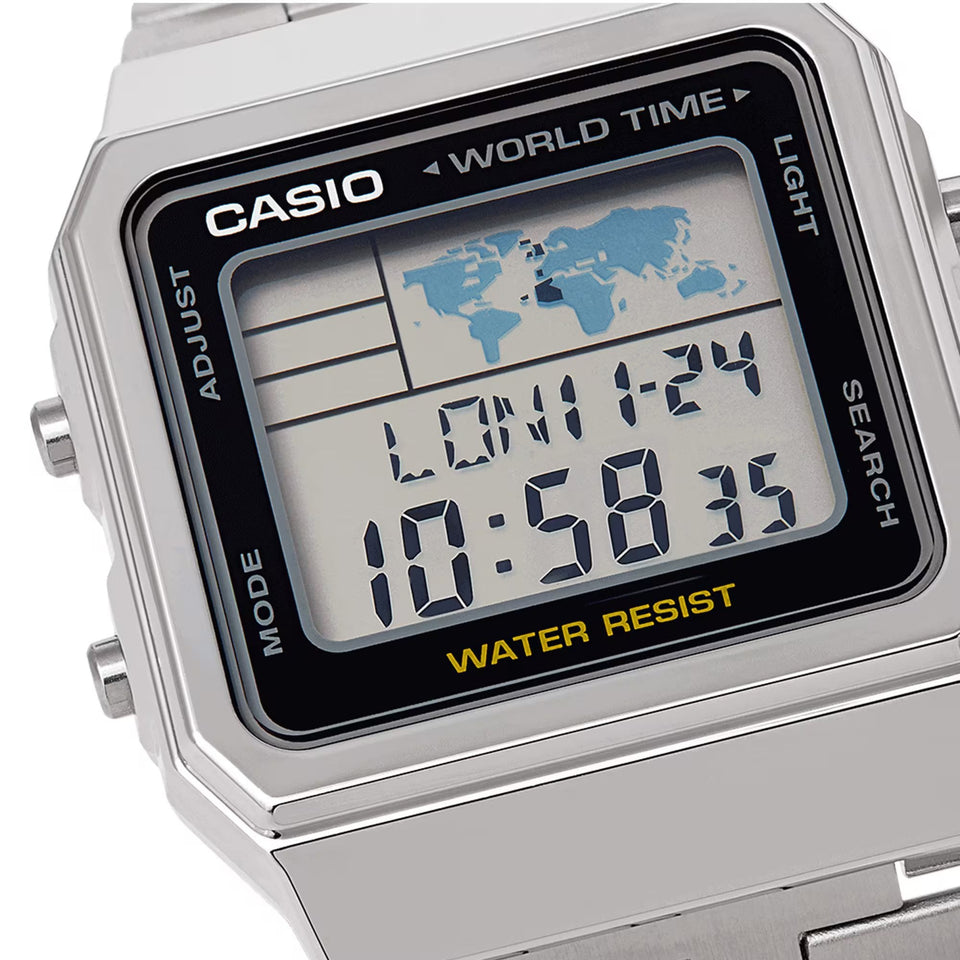 Casio Vintage Multifunction World Time Digital Watch