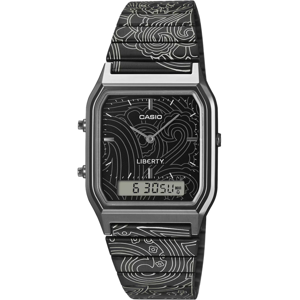Casio Vintage X Liberty Design 30mm Black Watch