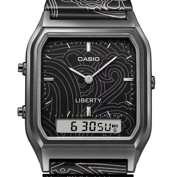 Casio Vintage X Liberty Design 30mm Black Watch