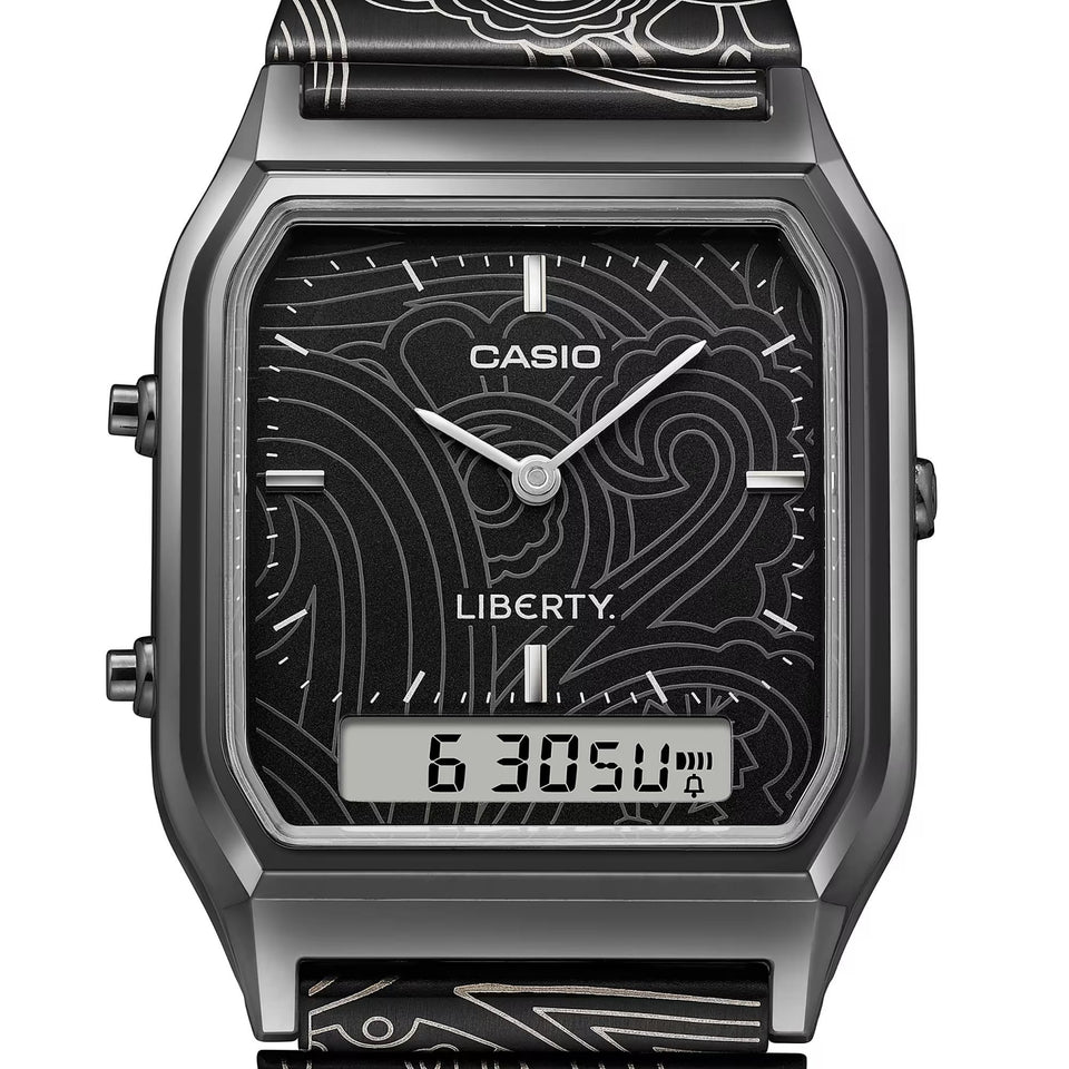 Casio Vintage X Liberty Design 30mm Black Watch