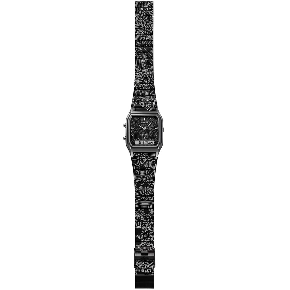 Casio Vintage X Liberty Design 30mm Black Watch