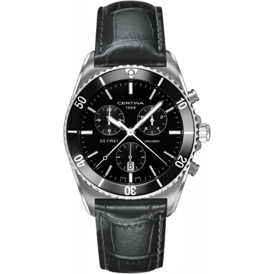 Certina DS-1 Gent Ceramic Chrono Quartz Watch
