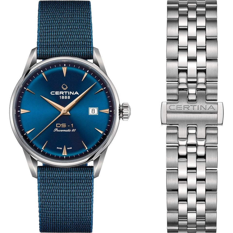 Certina DS-1 Powermatic 80 Men's Automatic 40mm Watch