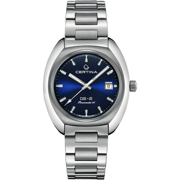 Certina DS-2 Blue Dial | Stainless Steel Bracelet