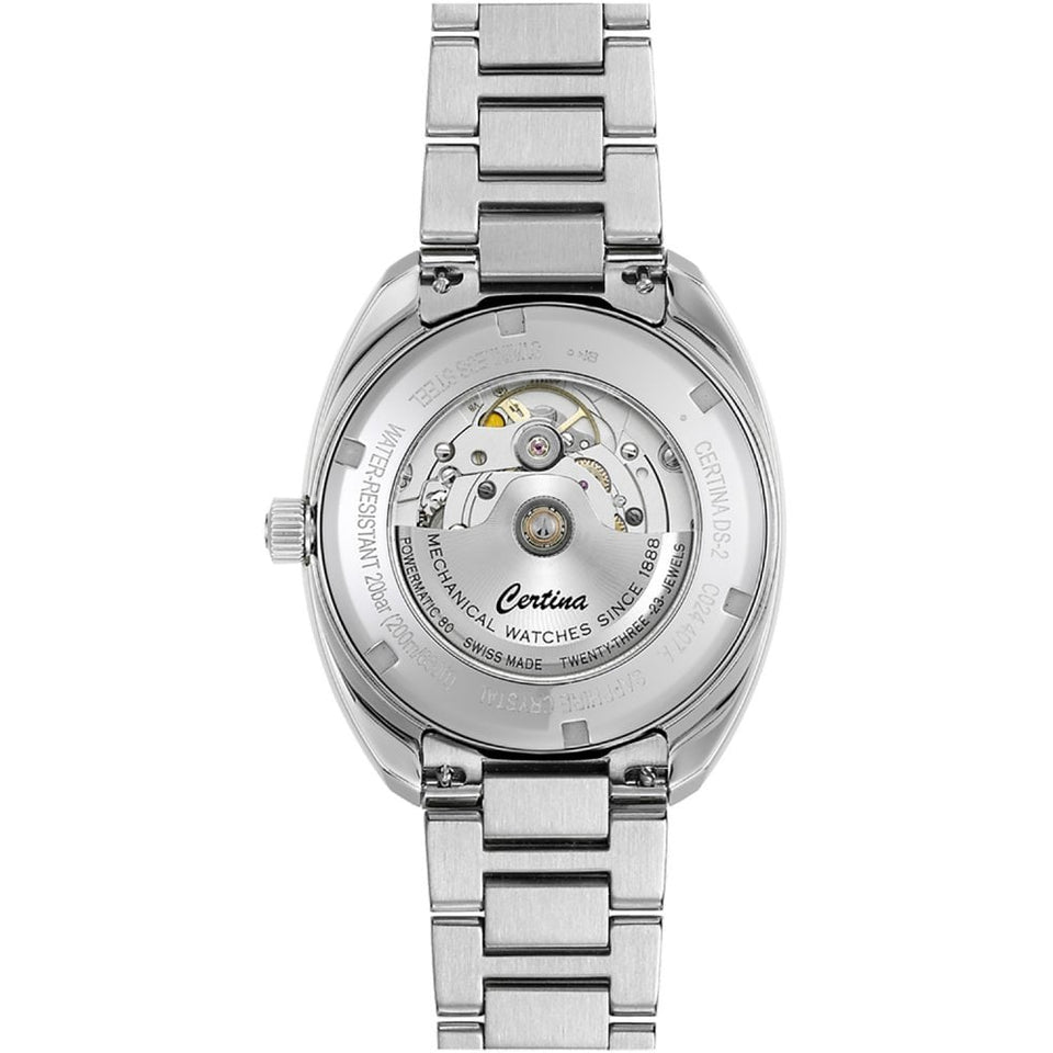 Certina DS-2 Blue Dial | Stainless Steel Bracelet