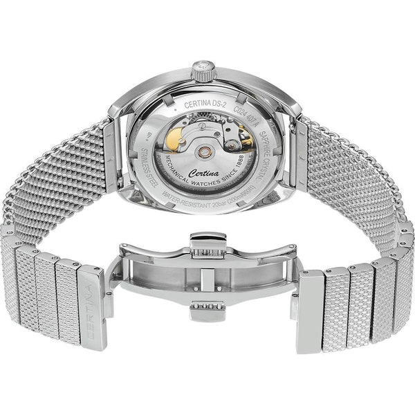 Certina DS-2 Powermatic 80 40mm Men's Watch | Black Dial