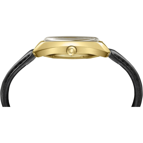 Certina DS-2 | Powermatic | Gold Dial | Black Leather Strap