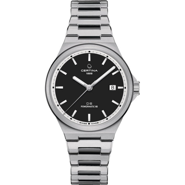 Certina DS-7 Powermatic 80 Black Dial Watch