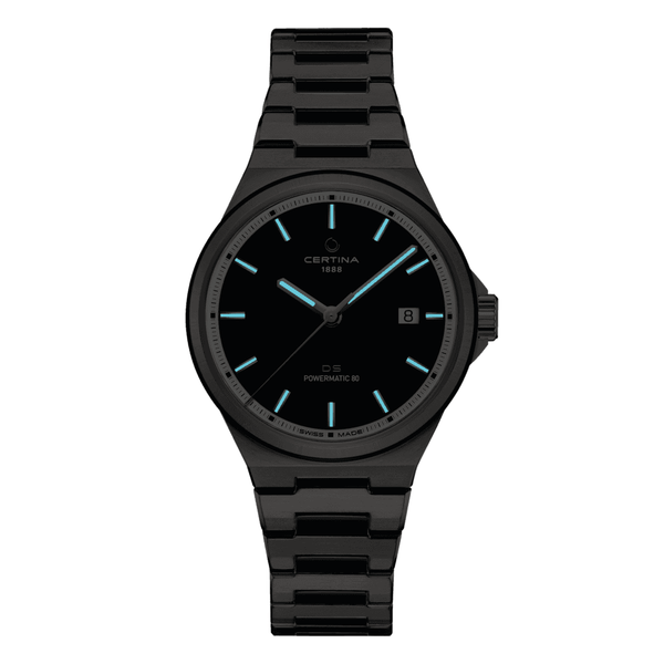 Certina DS-7 Powermatic 80 Black Dial Watch