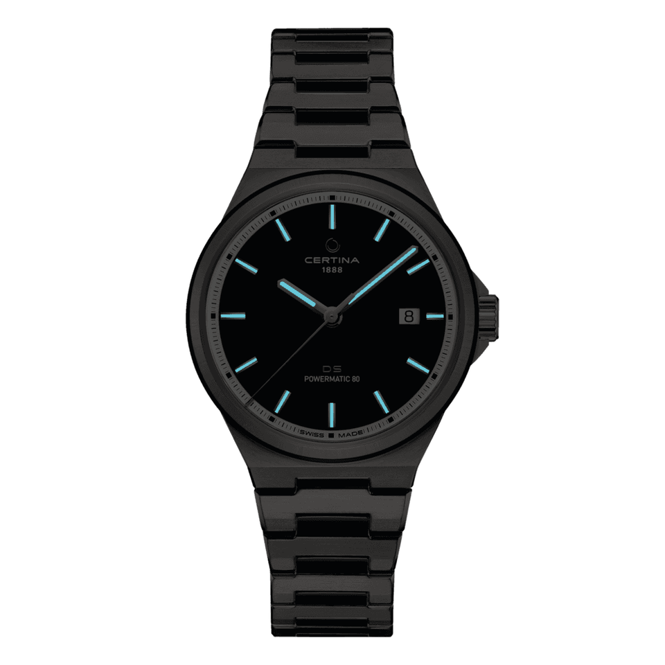 Certina DS-7 Powermatic 80 Black Dial Watch