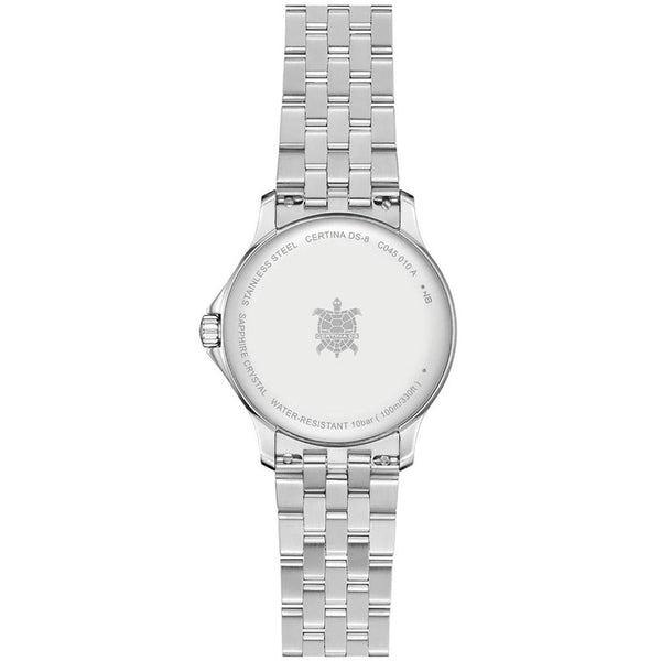 Certina DS-8 Lady 31mm Black Dial Bracelet Watch