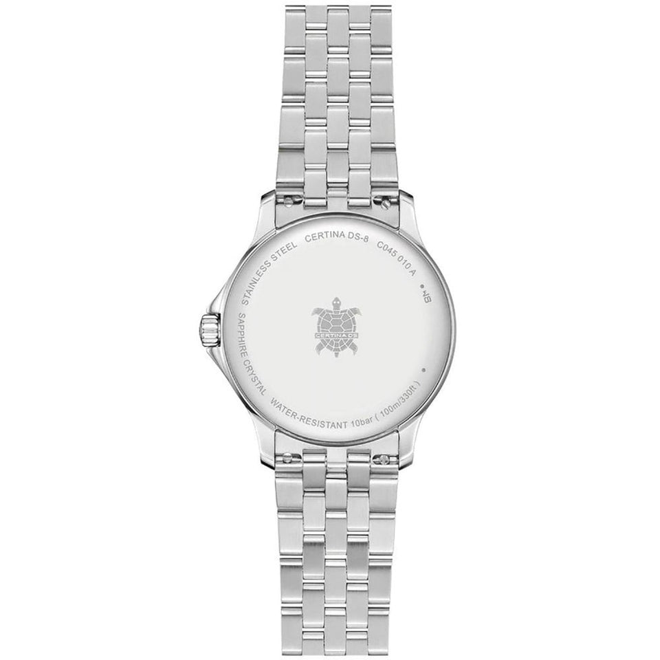 Certina DS-8 Lady 31mm Black Dial Bracelet Watch