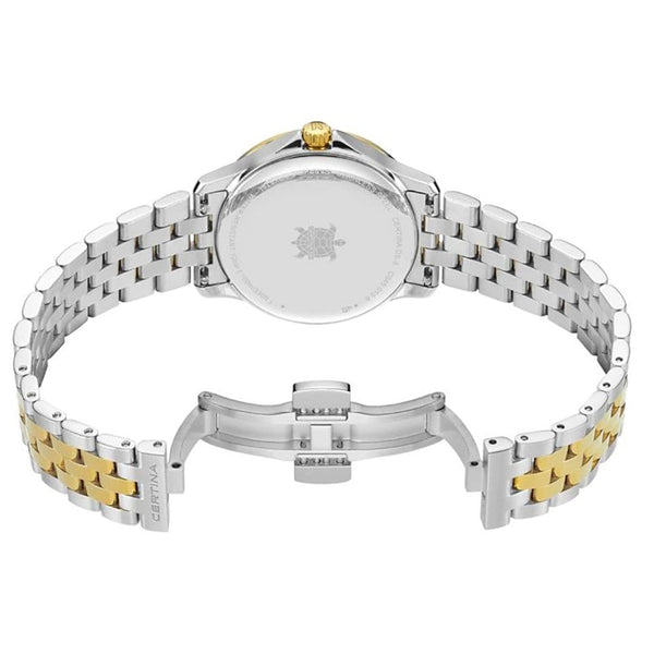 Certina DS-8 Lady 31mm Silver Dial Two-Tone Bracelet Watch