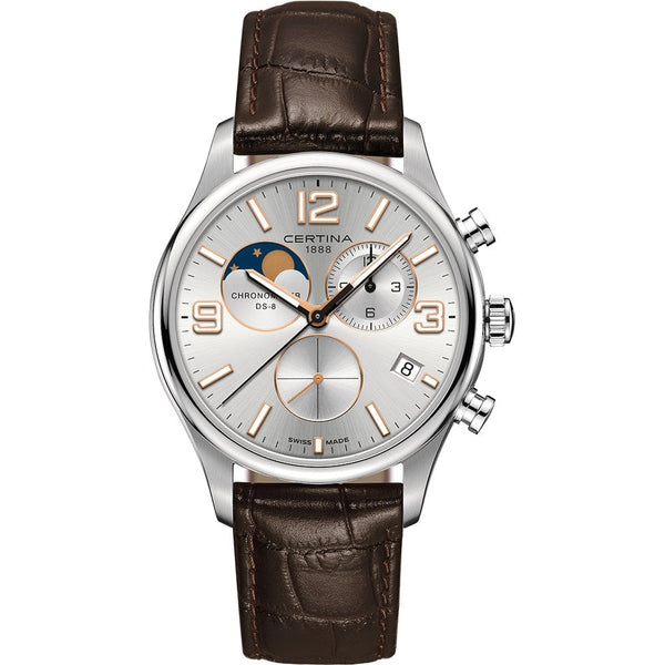 Certina DS-8 Moon Phase 42mm Men's Chronometer Watch
