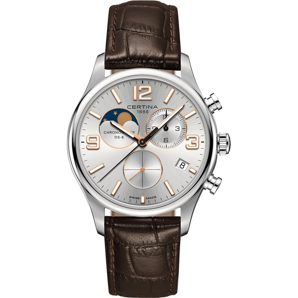 Certina DS-8 Moon Phase 42mm Men's Chronometer Watch