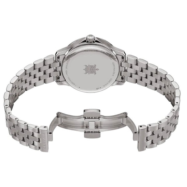 Certina DS-8 Quartz Ladies 31mm Grey Dial Titanium Watch