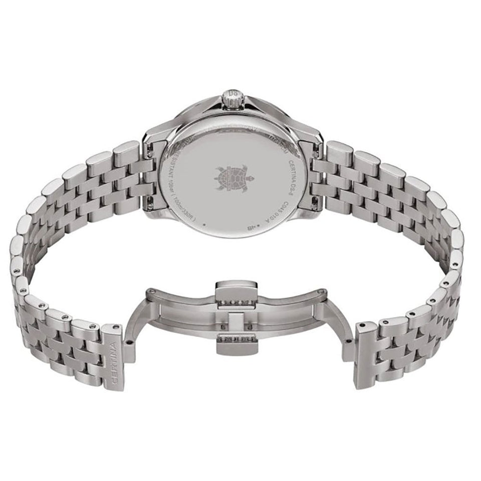 Certina DS-8 Quartz Ladies 31mm Grey Dial Titanium Watch