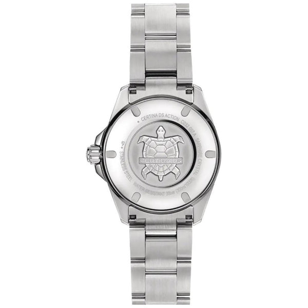 Certina DS ACTION Diver 34.5mm Ladies Black Dial Watch