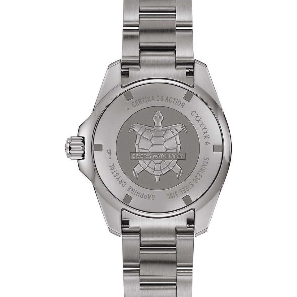Certina DS ACTION Diver Powermatic 80 43mm Titanium Watch