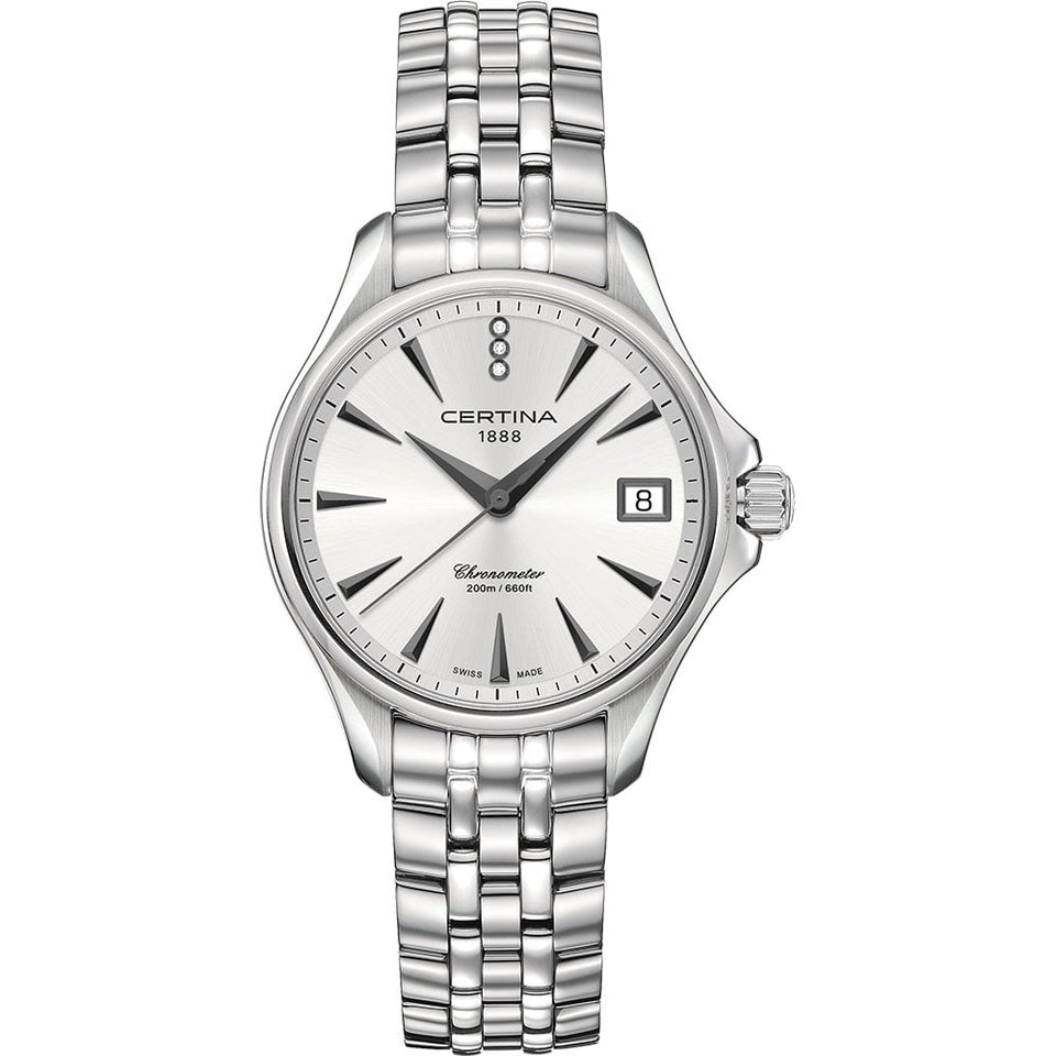 Certina DS ACTION LADY Diamonds 34mm Quartz Bracelet Watch