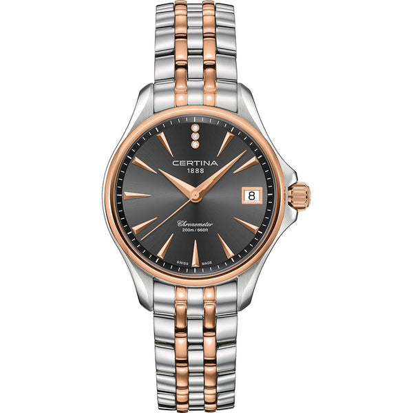 Certina DS ACTION LADY Diamonds 34mm Quartz Two-Tone Watch