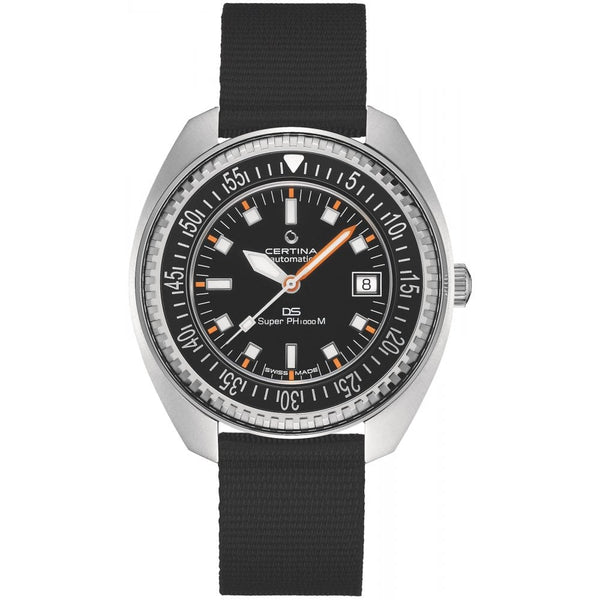 Certina DS PH1000M Black Dial 43.5mm Men's Watch