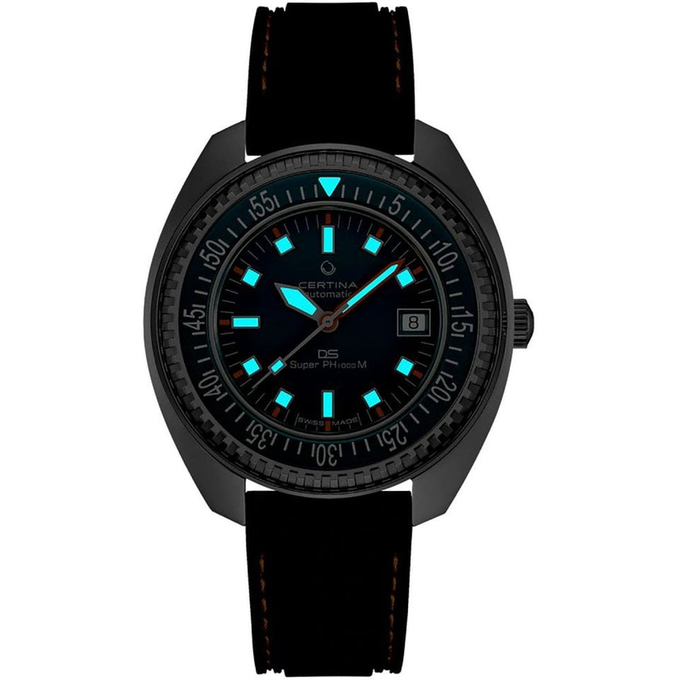 Certina DS SUPER PH1000M STC 44mm Blue Dial Men's Divers Watch