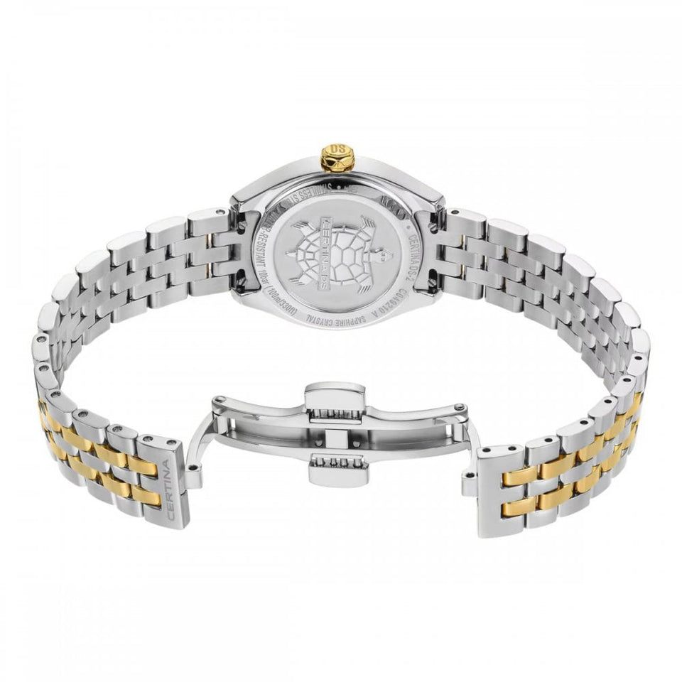 Certina Ladies DS-2 Two Tone Diamond Set Quartz Watch
