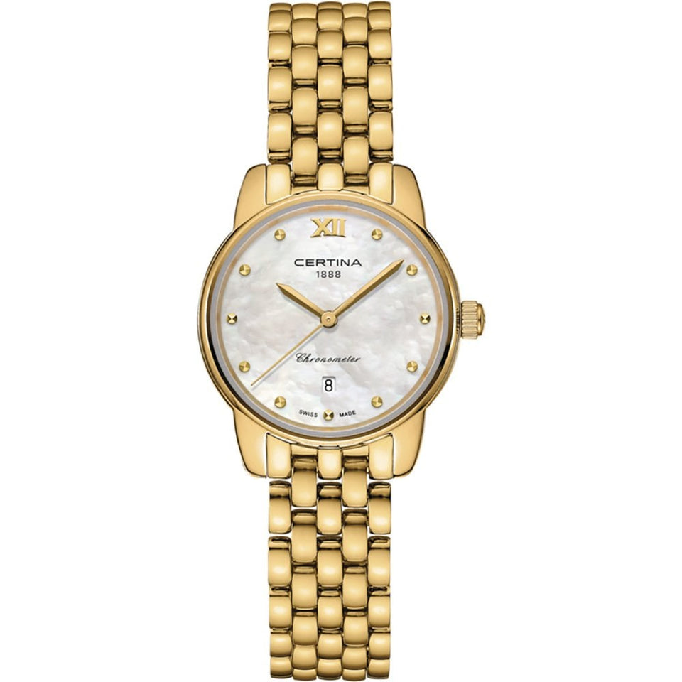 Certina Ladies DS-8 Gold PVD Bracelet Watch