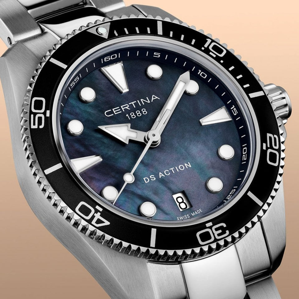 Certina Ladies DS Action Blue Mother of Pearl Quartz Watch