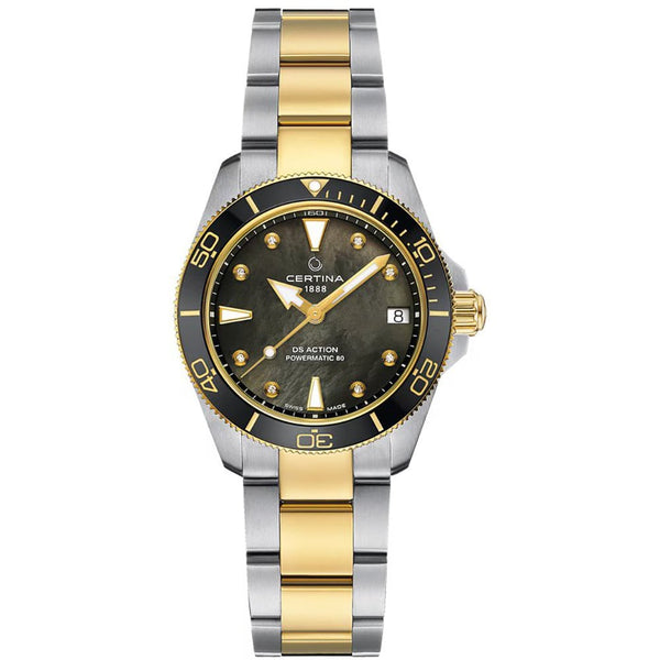 Certina Ladies DS Action Powermatic 80 Two Tone Watch